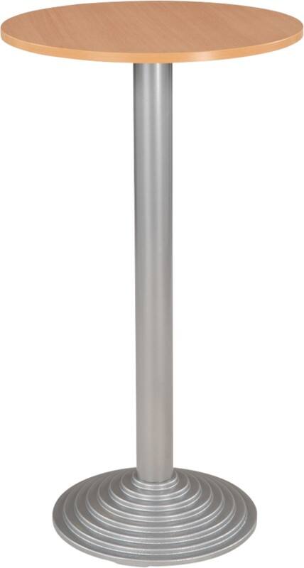 Sodematub Fonte 1 Statafel Beuken Staal 600 x 600 x 1,100 mm