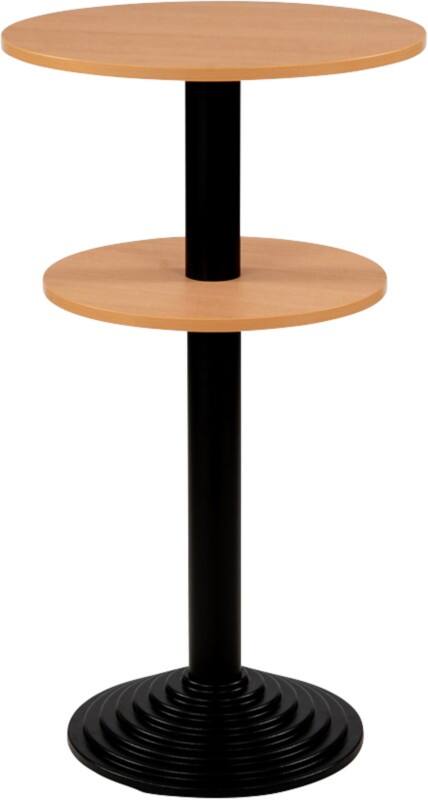 Sodematub Fonte 2 Statafel Beuken Staal 600 x 600 x 1,100 mm