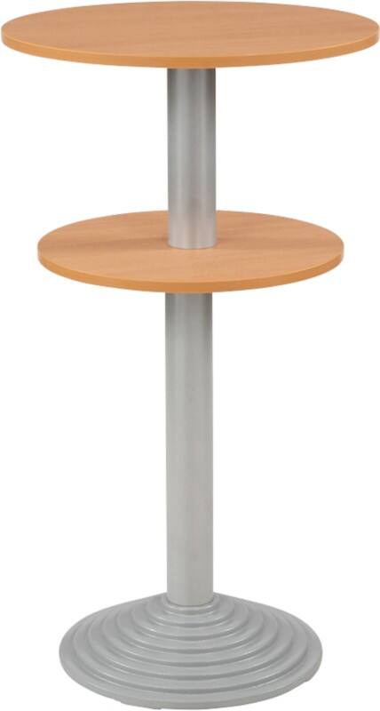 Sodematub Fonte 2 Statafel Beuken Staal 600 x 600 x 1,100 mm