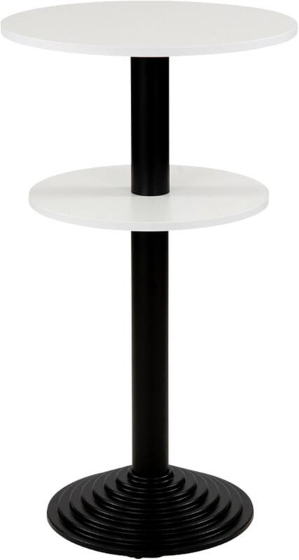 Sodematub Fonte 2 Statafel Wit Staal 600 x 600 x 1,100 mm