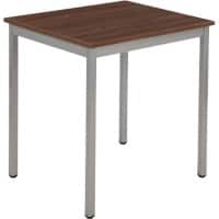 Sodematub Tafel Walnoot Staal 700 x 600 x 740 mm