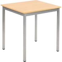 Sodematub Tafel Eiken Staal 700 x 600 x 740 mm