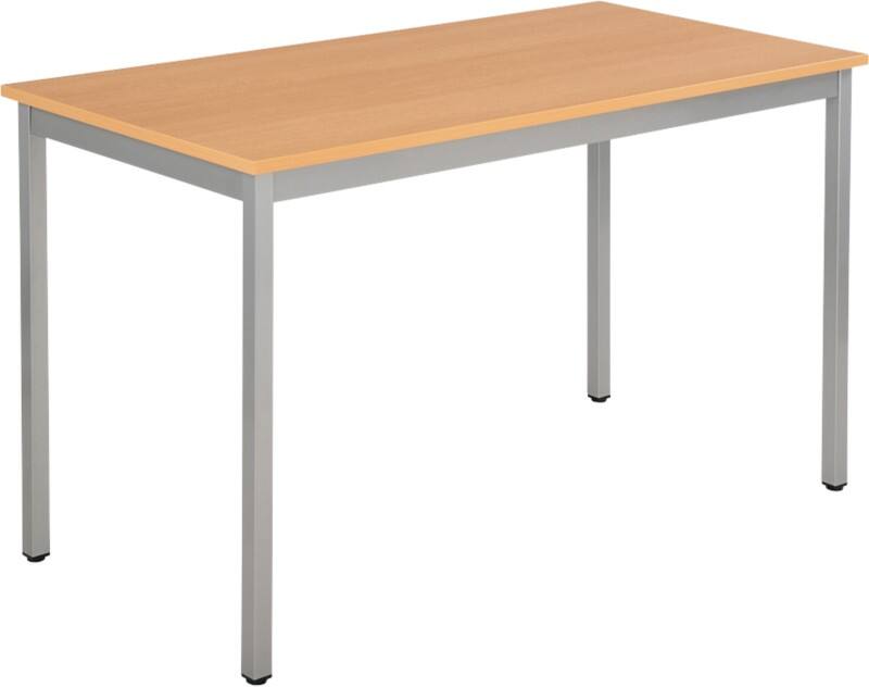 Sodematub Tafel Beuken Staal 1.200 x 600 x 740 mm