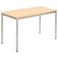 Sodematub Tafel Eiken Staal 1,200 x 600 x 740 mm