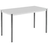 Sodematub Tafel Grijs Staal 1,400 x 600 x 740 mm