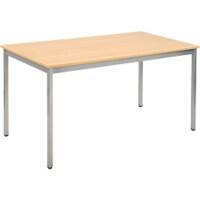 Sodematub Tafel Eiken Staal 1,400 x 600 x 740 mm