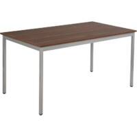 Sodematub Tafel Walnoot Staal 1,400 x 800 x 740 mm