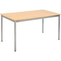 Sodematub Tafel Eiken Staal 1,400 x 600 x 740 mm