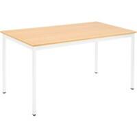 Sodematub Tafel Eiken Staal 1,400 x 800 x 740 mm