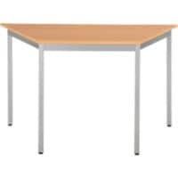 Sodematub Tafel Beuken Staal 1.200 x 600 x 740 mm
