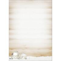 Sigel Cozy Christmas A4 Briefpapier Beige, wit 90 g/m² 100 Stuks