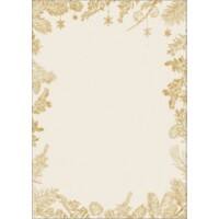 Sigel Golden Christmas A4 Briefpapier Goud 90 g/m² 100 Stuks