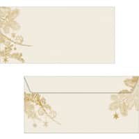 Sigel Golden Christmas Enveloppen 222,511,1 cm Goud 50 Stuks