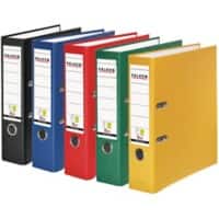 Falken Breed Ordner A4 80 mm Kleurenassortiment 15035880 Karton, PP (Polypropeen) 10 Stuks