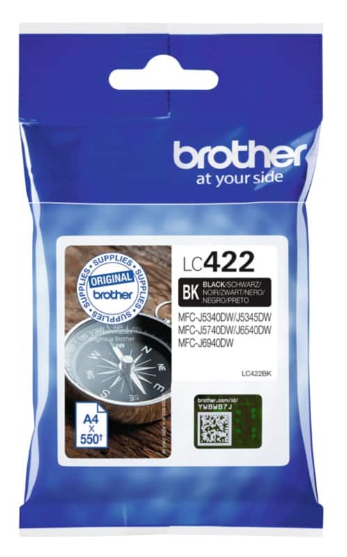 Brother LC422BK Origineel Inktcartridge