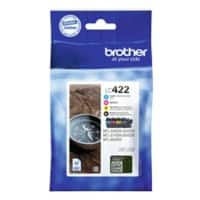 Brother LC422VAL Origineel Inktcartridge Multipak  4 Stuks