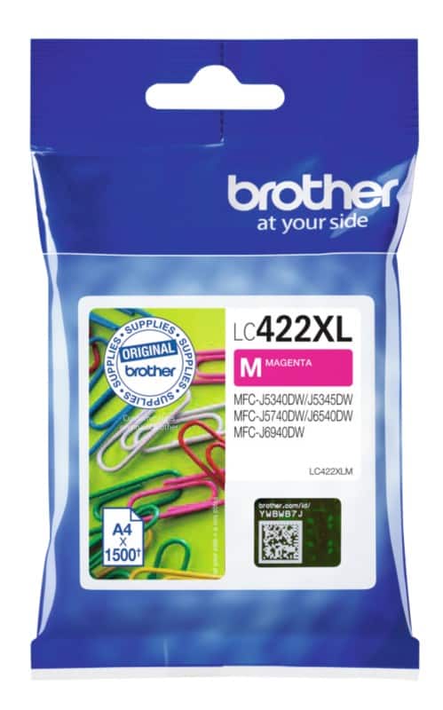 Brother LC422XL M Origineel Inktcartridge