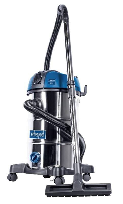 Scheppach Stofzuiger NTS30Premium Zilver 1300 Watt 30 L