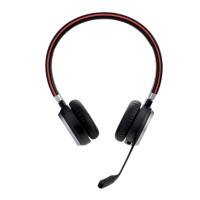 Jabra Evolve 65 SE UC Draadloos Stereo Headset Hoofd Ruisonderdrukking Bluetooth Microfoon Zwart