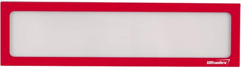 Ultradex A4/A5 Displayframe Magnetisch Rood 510405 6 (B) x 22,5 (H) cm 5 Stuks