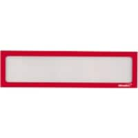 Ultradex Displayframe Magnetisch Rood 510405 6 (B) x 22,5 (H) cm 5 Stuks