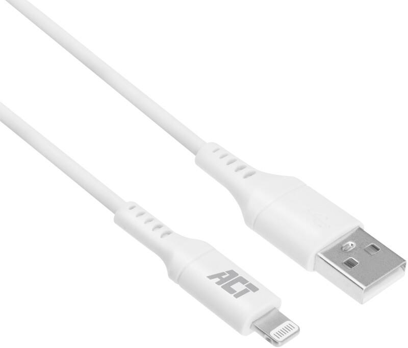 ACT USB naar Lightning-kabel Wit AC3012