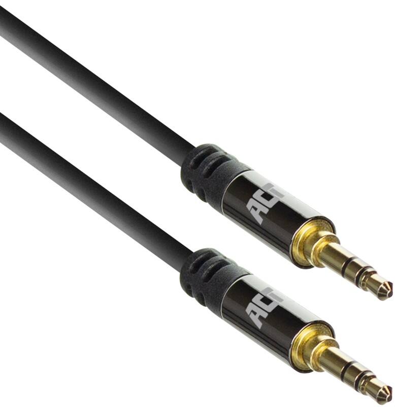 ACT Audiokabel AC3613 Zwart 10 m