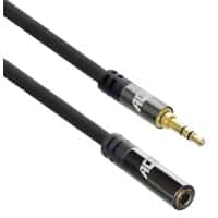 ACT Audio-verlengkabel AC3617 Zwart 5 m