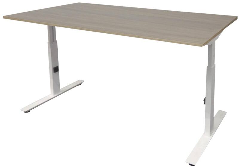 Schaffenburg Linesto Plus Bureau Rechthoekig Eiken T-Voet 1.400 (B) x 800 (D) x 655 (H) mm Melamine