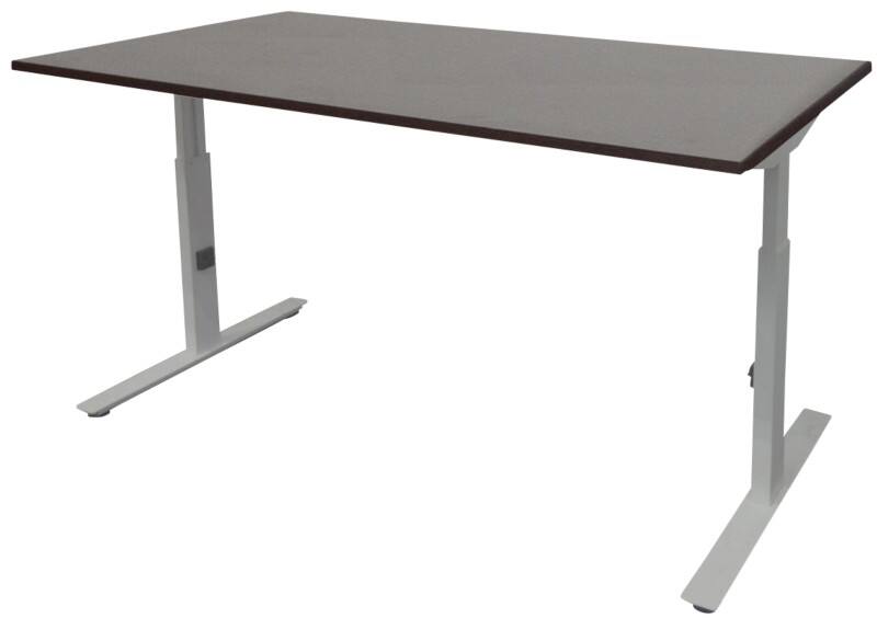 Schaffenburg Linesto Plus Bureau Rechthoekig Eiken T-Voet 1.600 (B) x 800 (D) x 655 (H) mm Melamine