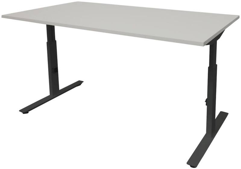 Schaffenburg Linesto Plus Bureau Rechthoekig T-Voet 1.600 (B) x 800 (D) x 655 (H) mm Melamine