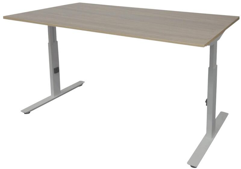 Schaffenburg Linesto Plus Bureau Rechthoekig Eiken T-Voet 1.600 (B) x 800 (D) x 655 (H) mm Melamine