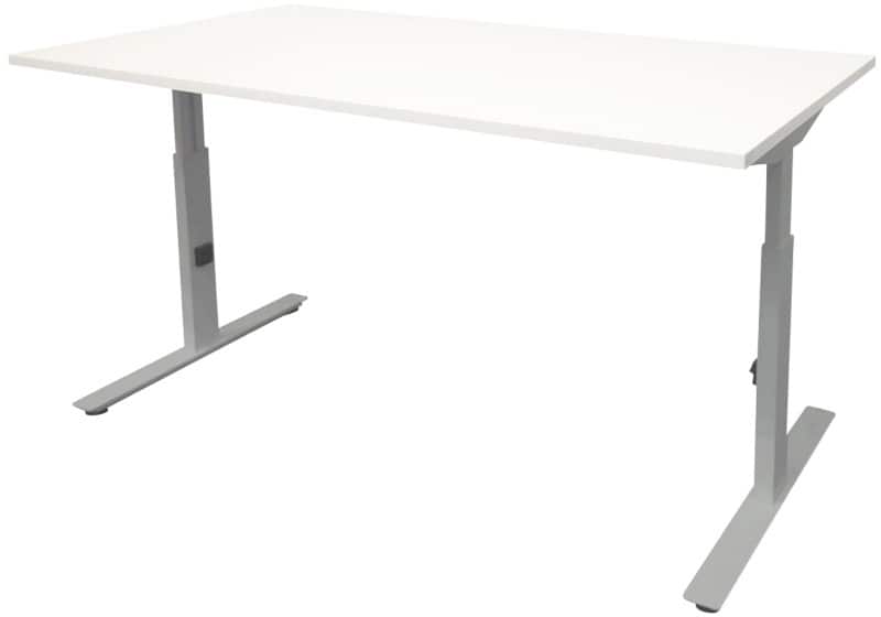 Schaffenburg Linesto Plus Bureau Rechthoekig T-Voet 1.600 (B) x 800 (D) x 655 (H) mm Melamine