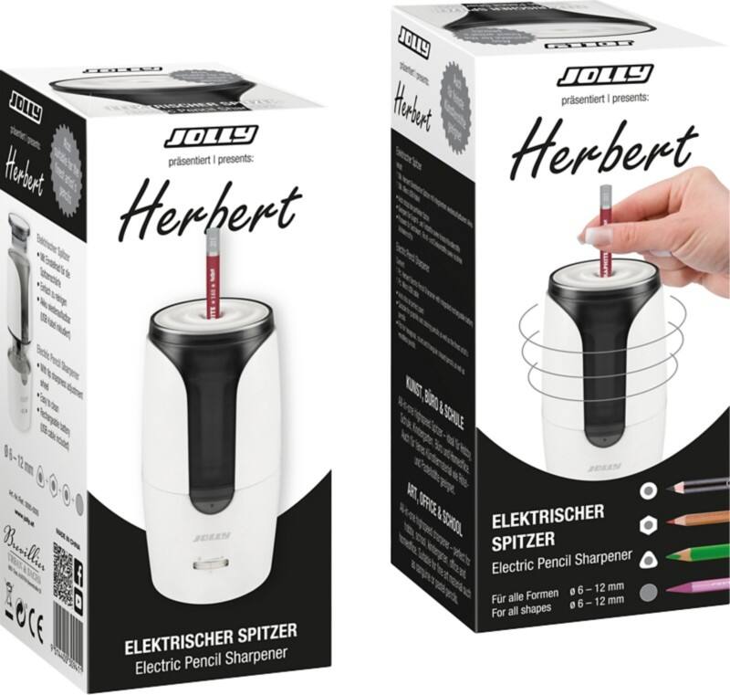 Jolly Herbert Elektrisch Potloodslijper Kunststof 9285-0005