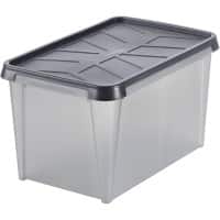 SmartStore Dry Magazijnbak 50 l Antraciet 40 x 60 x 35 cm 4 Stuks