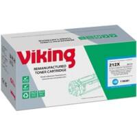 Viking 212X Compatibel HP Tonercartridge W2121X Cyaan