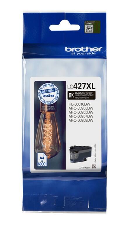Brother LC427XLBK Origineel Inktcartridge Zwart