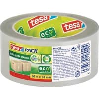 tesa Verpakkingstape tesapack Eco & Ultra Strong Transparant 66 m x 50 mm PET (Polyethyleentereftalaat)