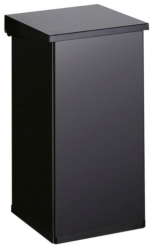 DutchDesign Pedaalemmer 55 l Zwart Gepoedercoat aluminium