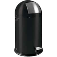 EKO Kickcan Pedaalemmer 33 l Zwart Staal
