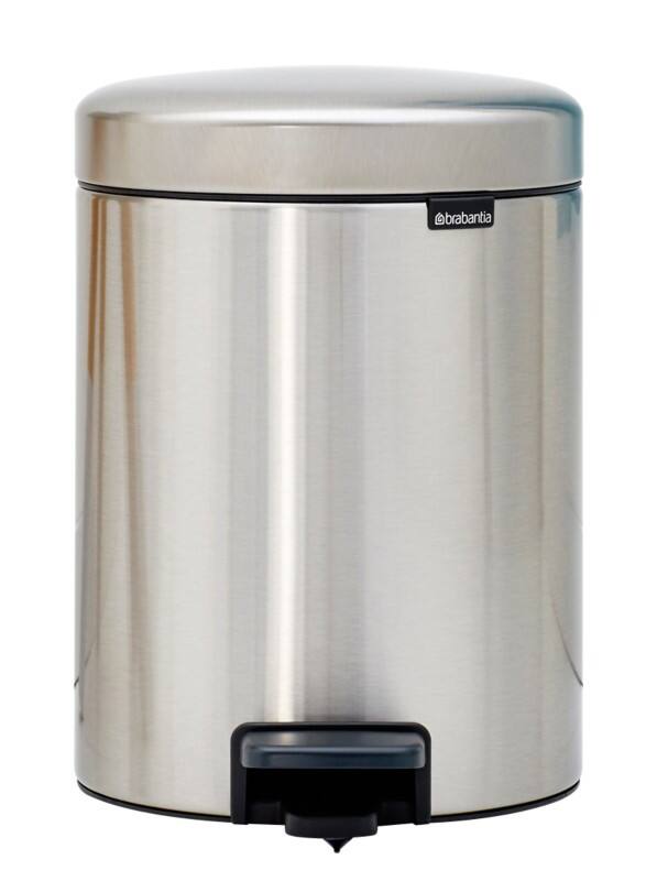 Brabantia Pedaalemmer 5 l Zilver Roestvrij staal