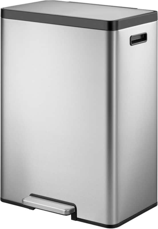 EKO EcoCasa II Pedaalemmer 40 l Zilver RVS (Roestvrij staal)