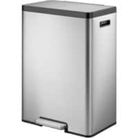 EKO EcoCasa II Pedaalemmer 40 l Zilver RVS (Roestvrij staal)
