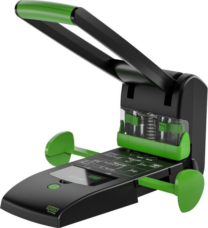 Novus NOVUS RE+NEW 4 Gaten Perforator Kunststof, metaal 200 Vellen 025-0651 Zwart, groen