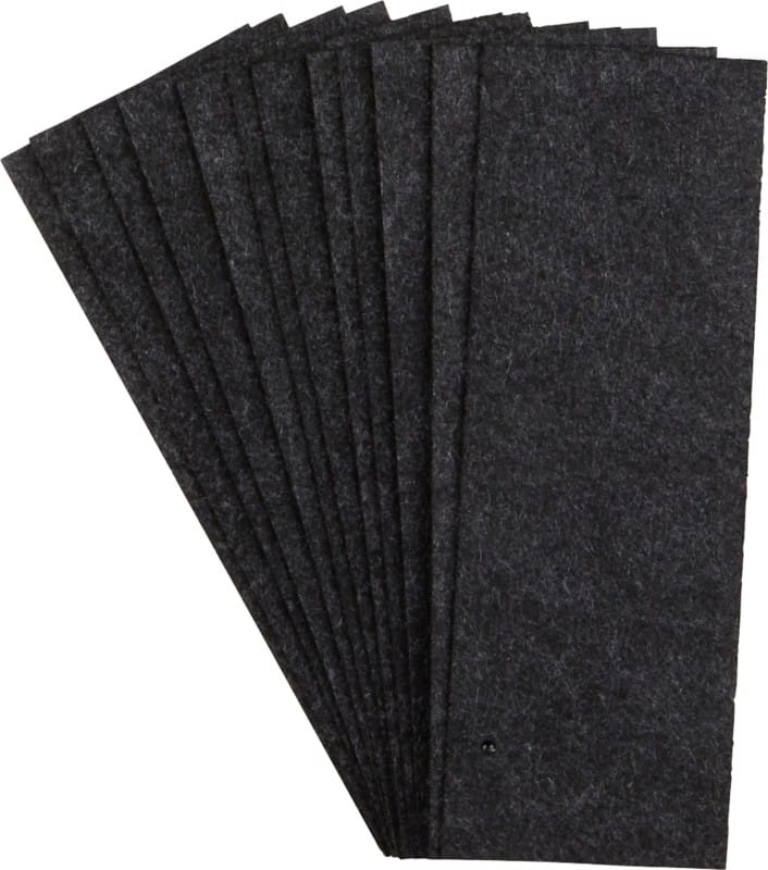 Viking Navulling voor whiteboardwisser Magnetisch 5,5 x 15 cm Grijs 12 Stuks