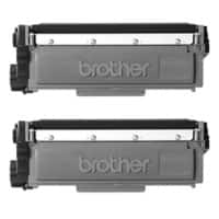 Brother TN2320TWIN Origineel Tonercartridge Zwart Duopak 2 Stuks