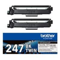 Brother TN247BKTWIN Origineel Tonercartridge Zwart Duopak 2 Stuks