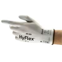 Ansell HyFlex Mechanical Protection Werkhandschoenen PU (Polyurethane) Maat 10 Wit 12 Paar