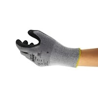 Ansell EDGE Cut Resistant Werkhandschoenen Foam, Nitrile Maat 9 Zwart 12 Paar