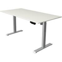 Kerkmann Zit-sta-bureau Move 1 Rechthoekig Elektrisch Hoogteverstelbaar Melamine; staal Zilver 1,600 x 800 x 1,230 mm